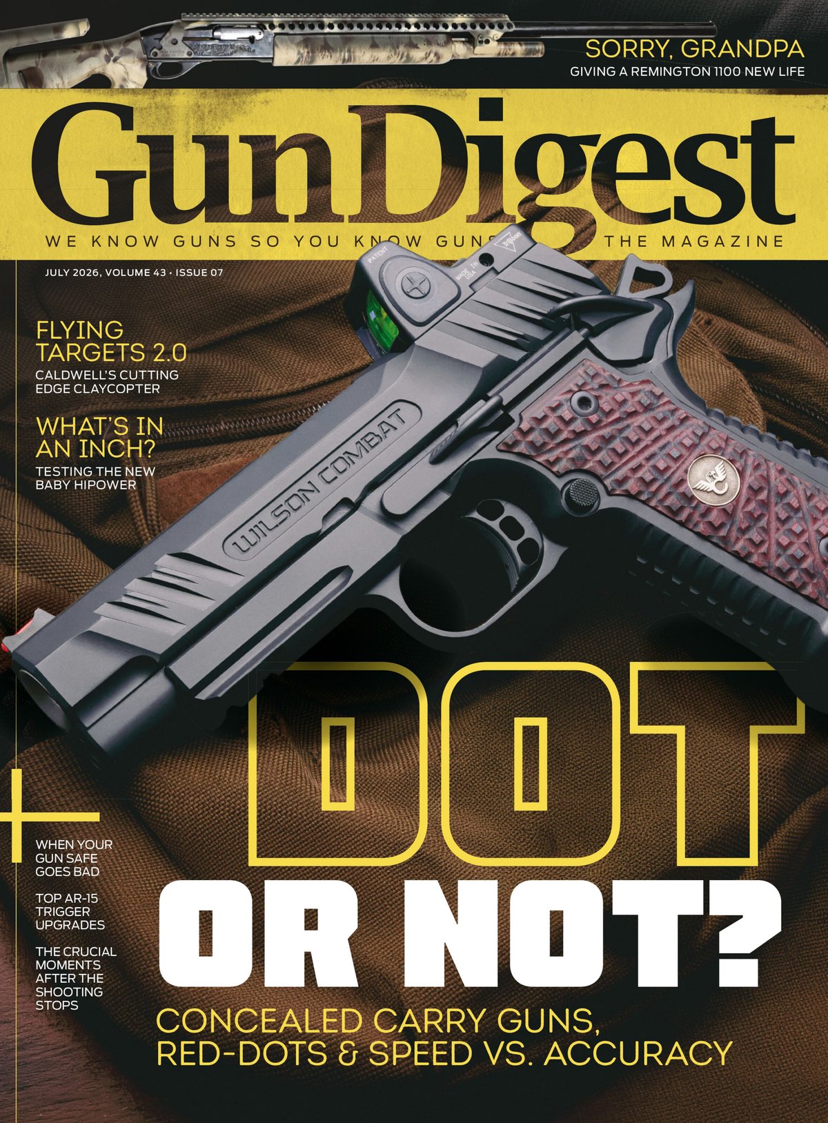 Cover of Gun Digest July 2026
