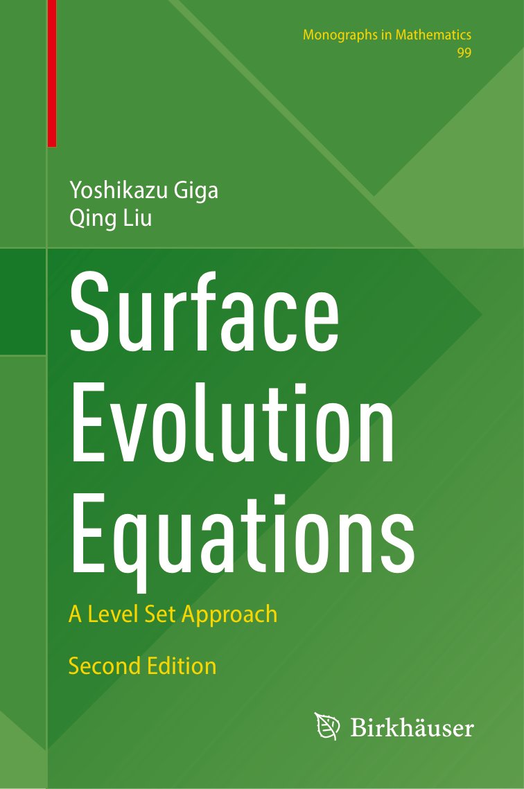 Cover of Surface Evolution Equations