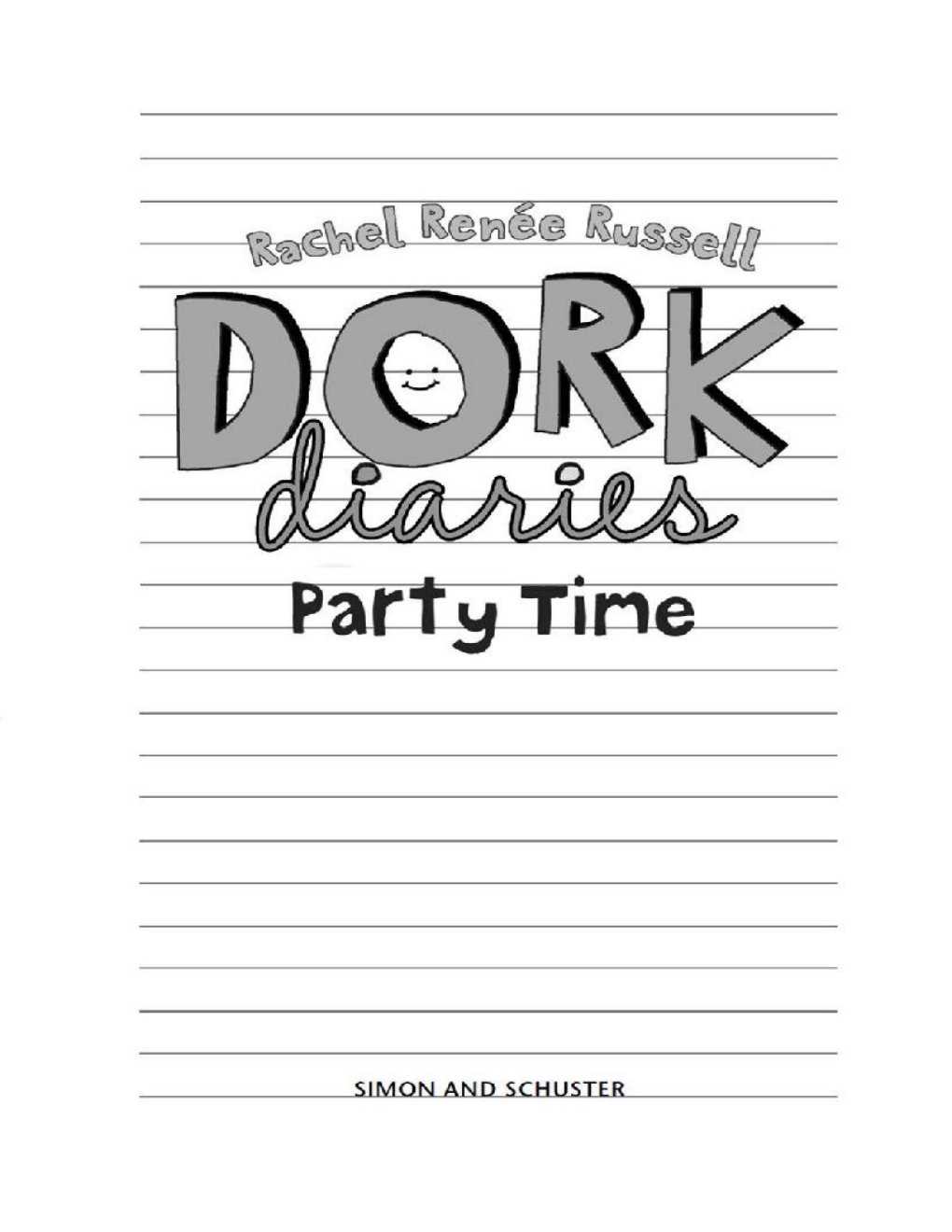 Cover of Dork Diaries Party Time