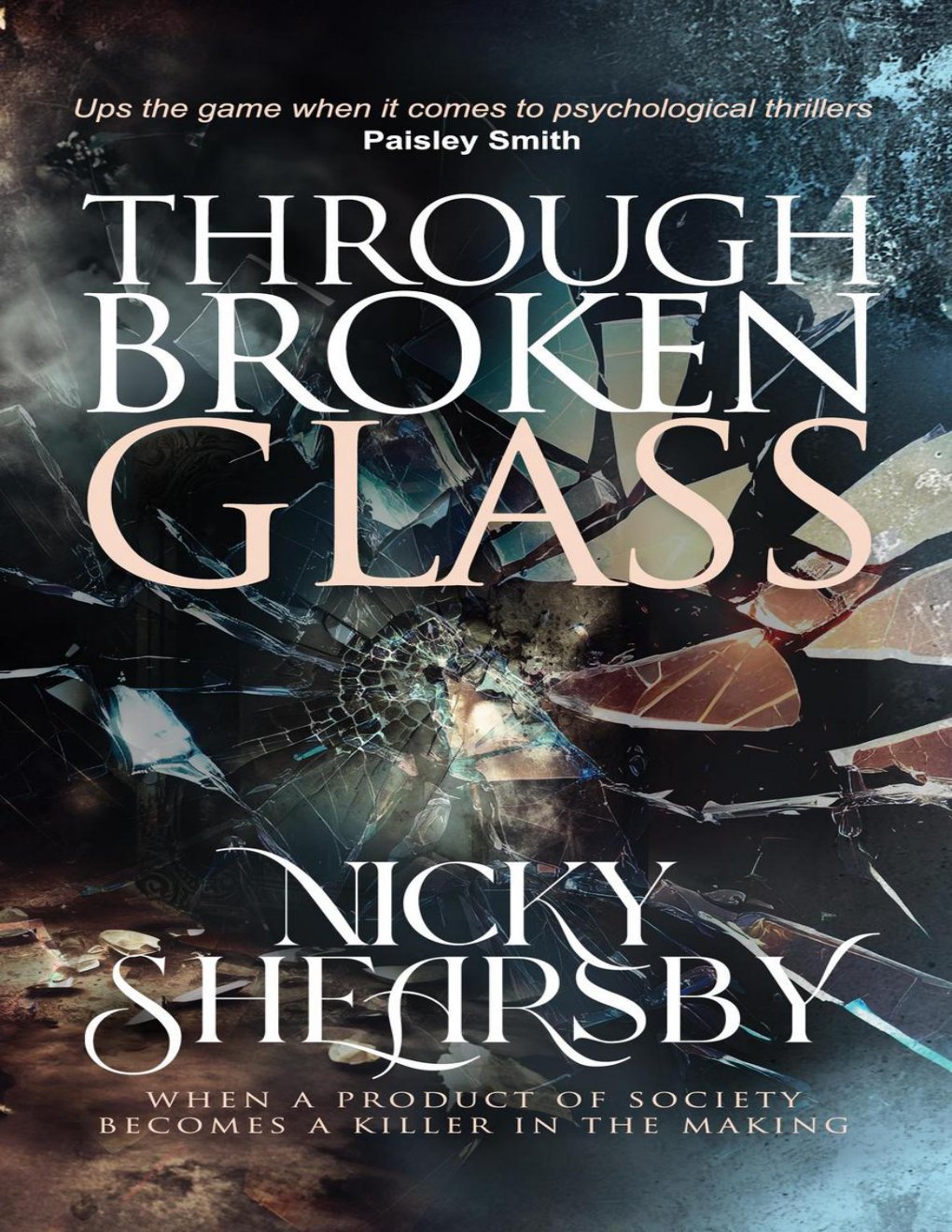Cover of Through Broken Glass (Flanigan Files, #3)