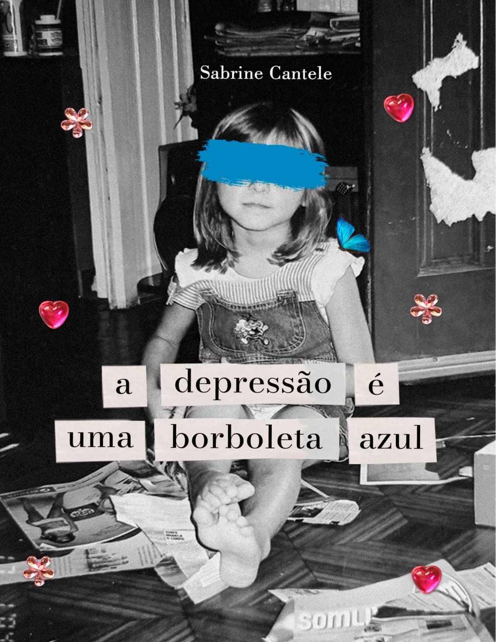 Cover of A depressão é uma borboleta azul