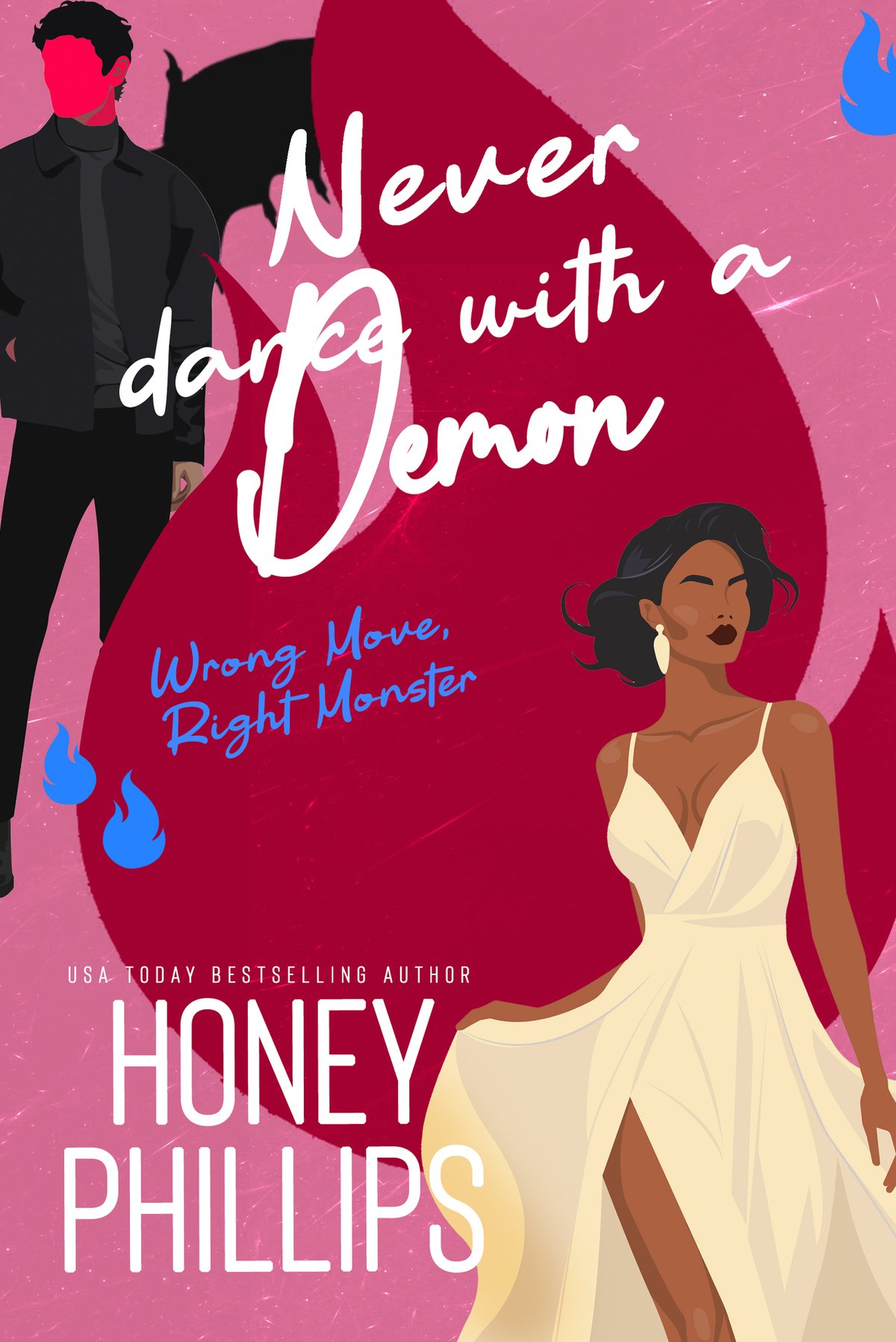 Cover of Never Dance with a Demon: A Cozy Monster Romance (Wrong Move, Right Monster)