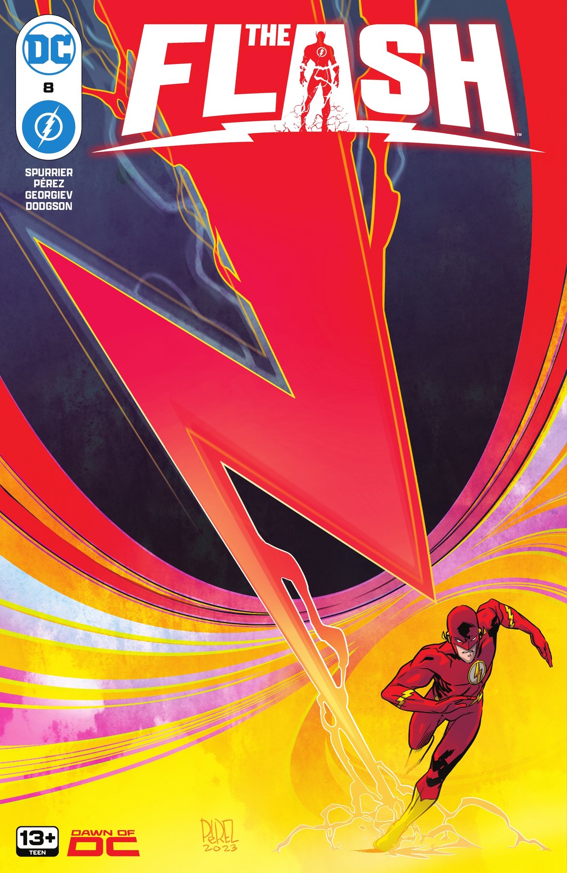 Cover of The Flash 008 (2024)