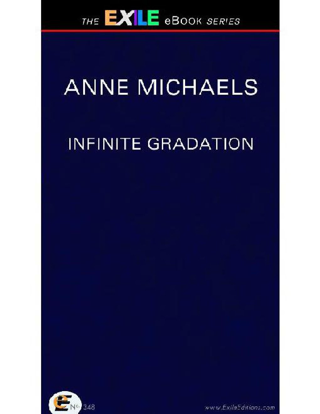 Cover of Infinite Gradation