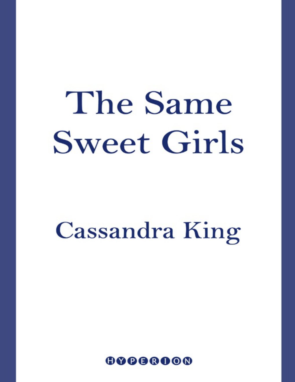 Cover of The Same Sweet Girls