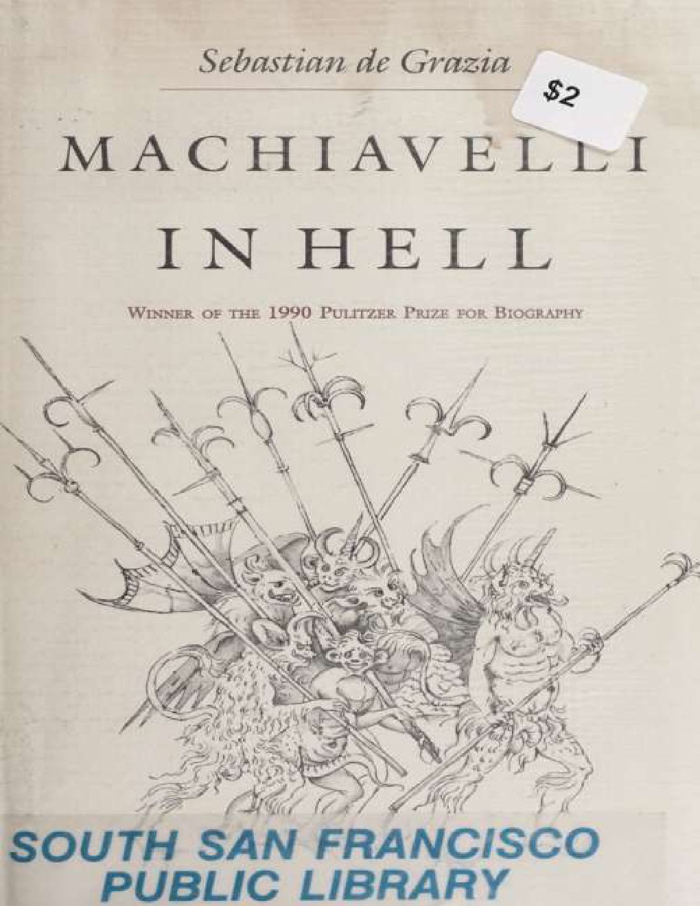 Cover of Machiavelli in hell