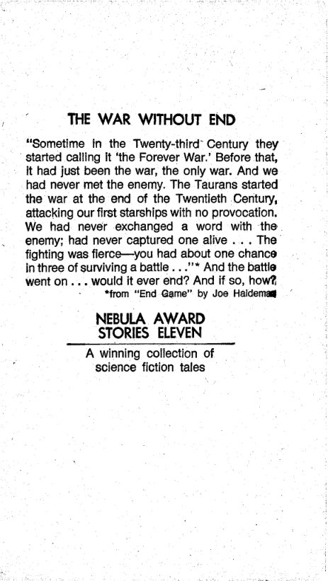 Cover of Nebula Award Stories 11