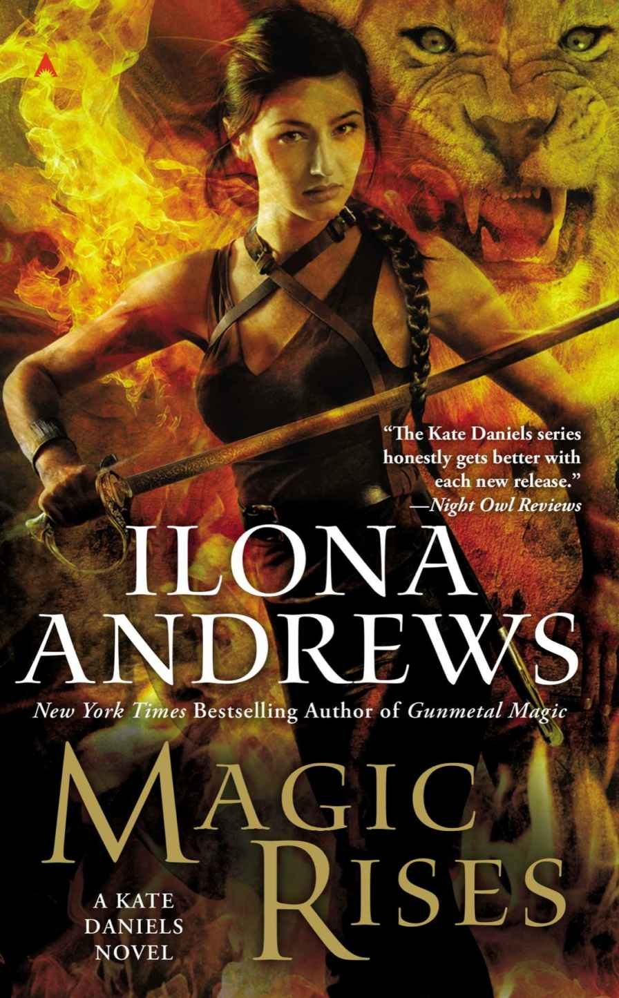 Cover of Magic Rises: A Kate Daniels Novel