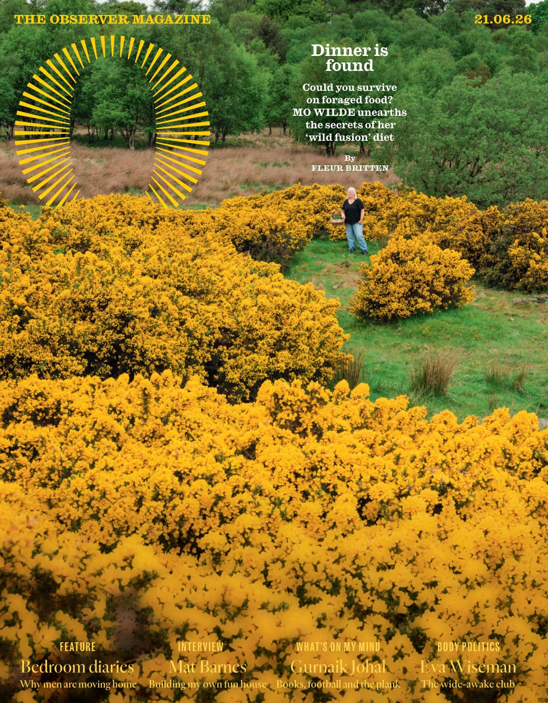 Cover of The Observer Magazine