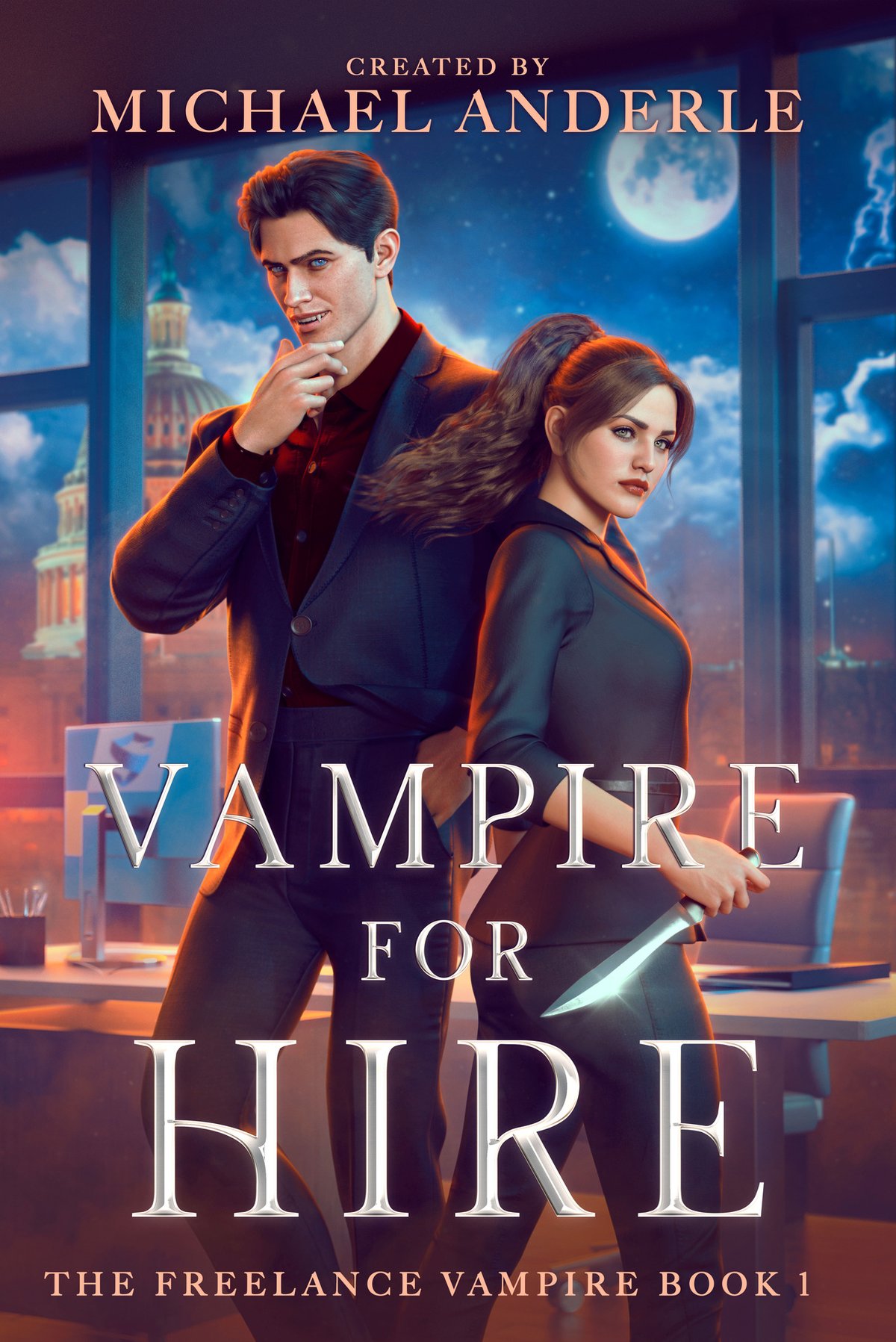 Cover of Vampire for Hire (The Freelance Vampire Book 1)