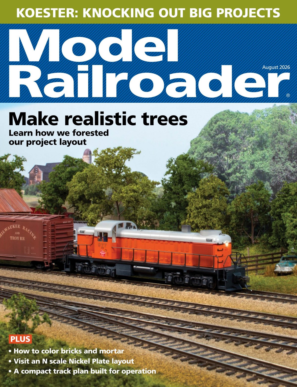 Cover of Model Railroader