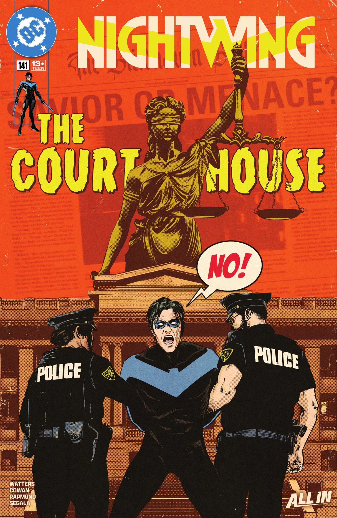 Cover of Nightwing 141 (2026)