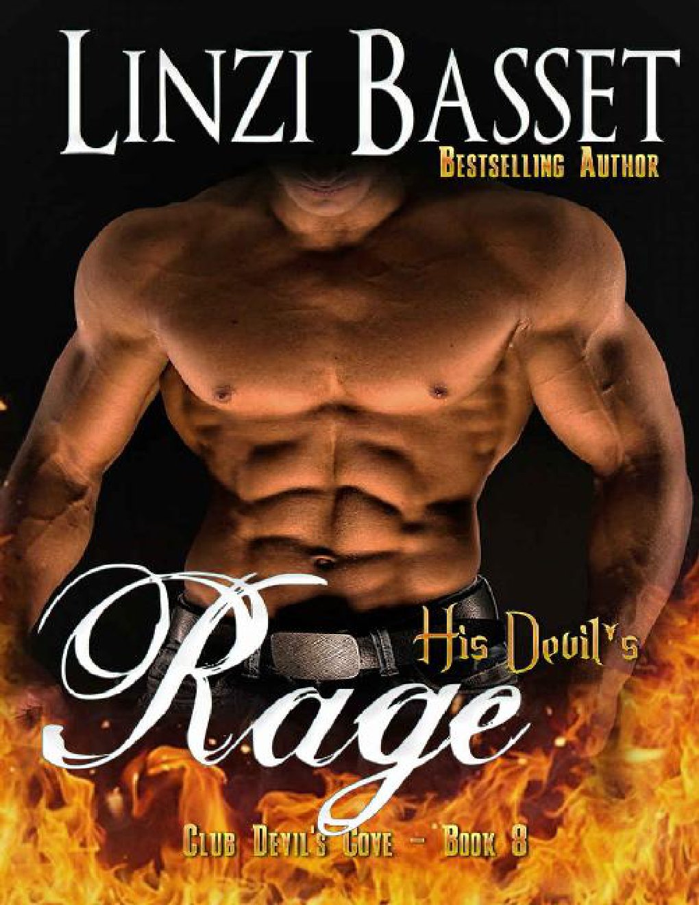 Cover of His Devil's Rage (Club Devil's Cove Book 8)