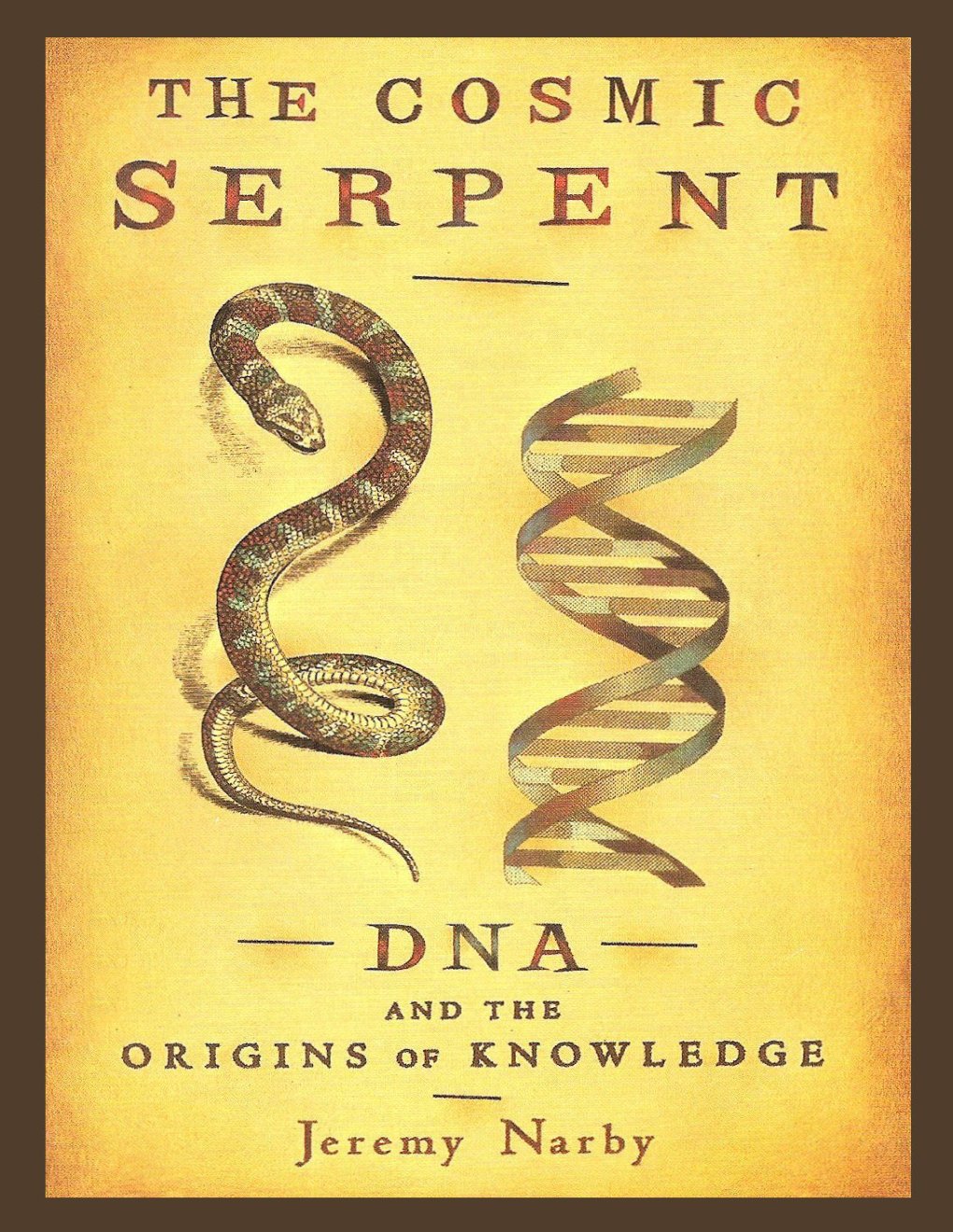 Cover of The Cosmic Serpent