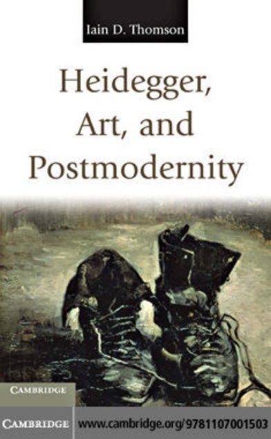 Cover of Heidegger, Art, and Postmodernity