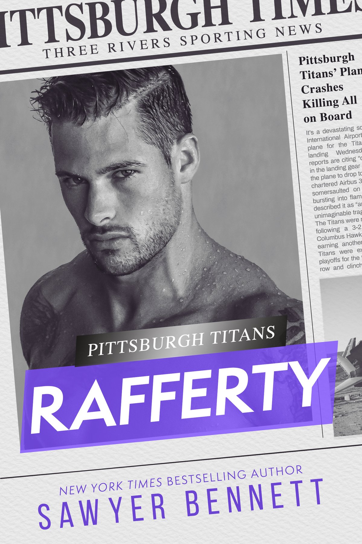 Cover of Rafferty: A Pittsburgh Titans Novel