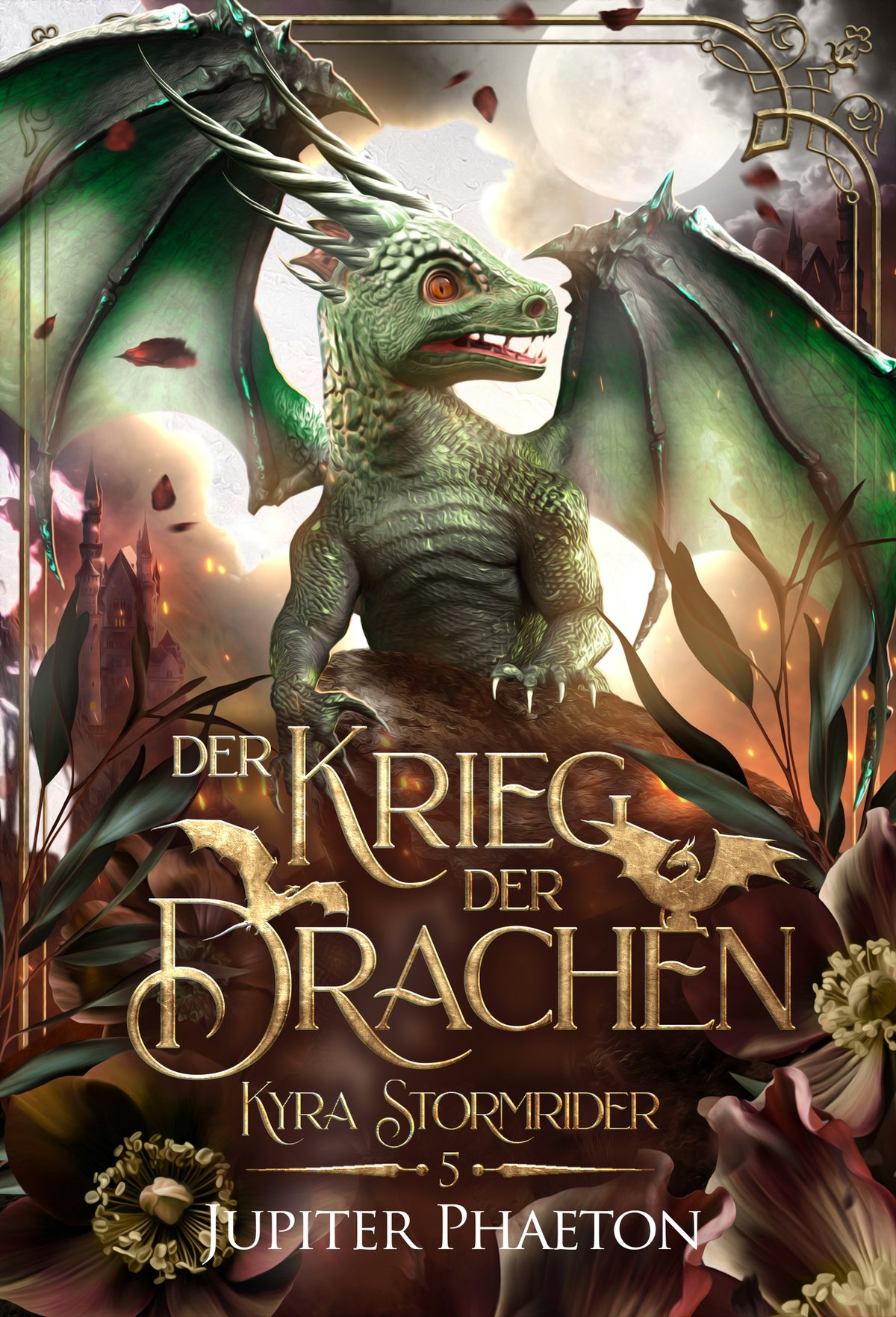 Cover of Der Krieg der Drachen (German Edition)