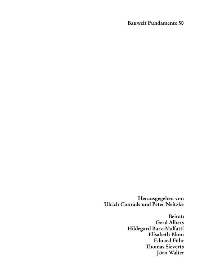 Cover of Bauwelt Fundamente 50