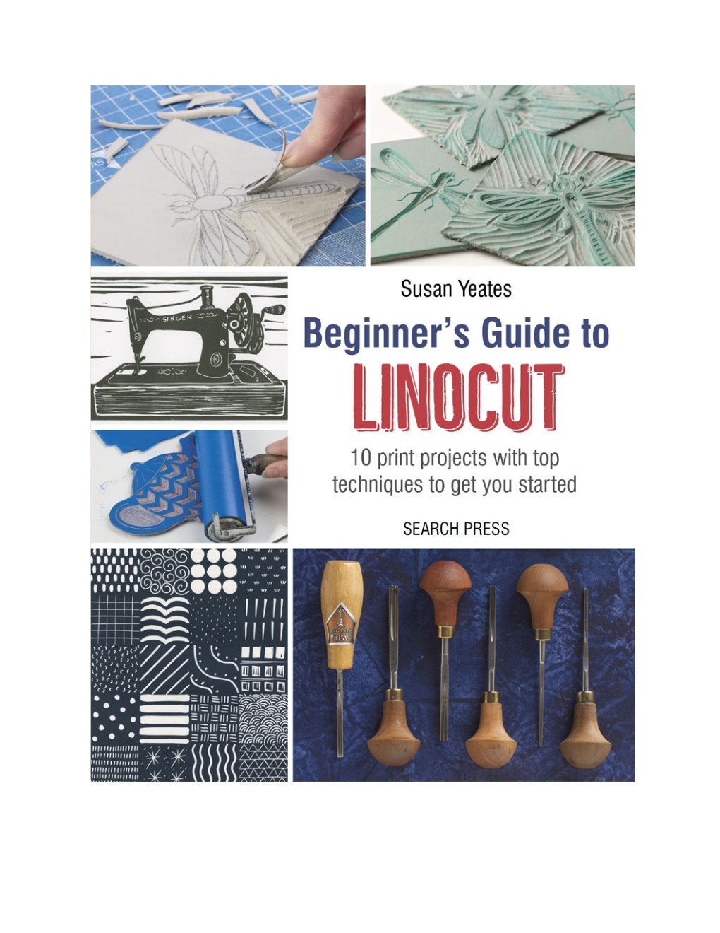 Cover of Beginner’s Guide to Linocut