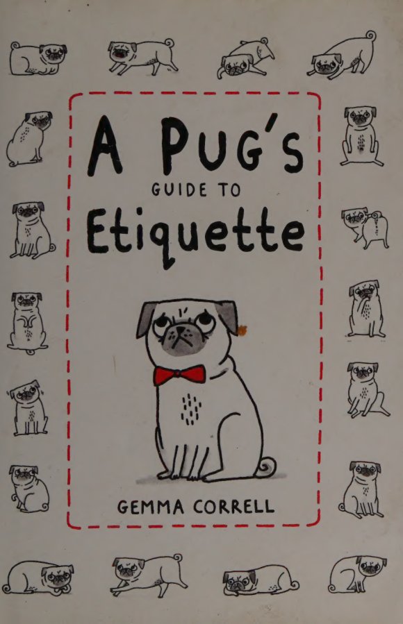 Cover of A pug's guide to etiquette