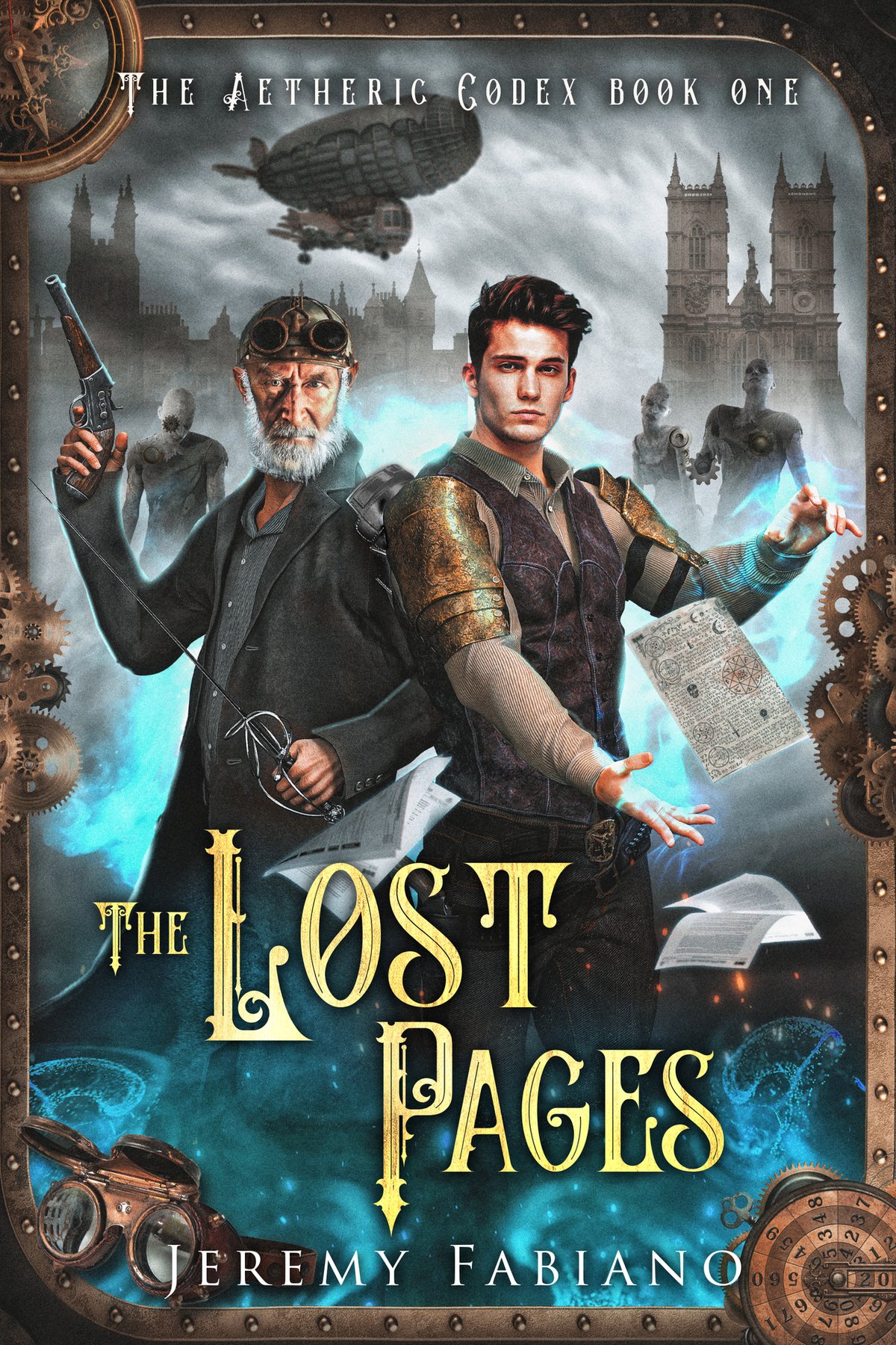 Cover of The Lost Pages- The Aetheric Codex Book One (2018)