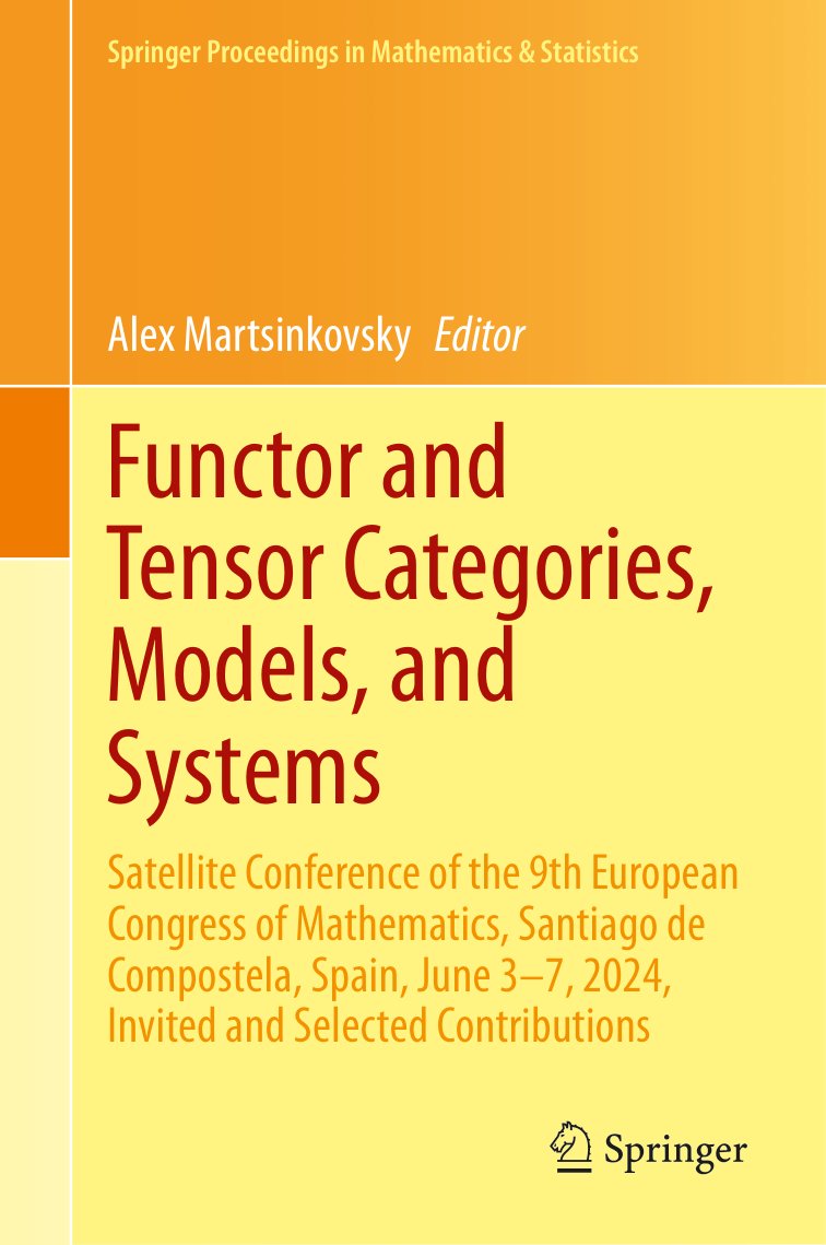 Cover of Functor and Tensor Categories, Models, and Systems