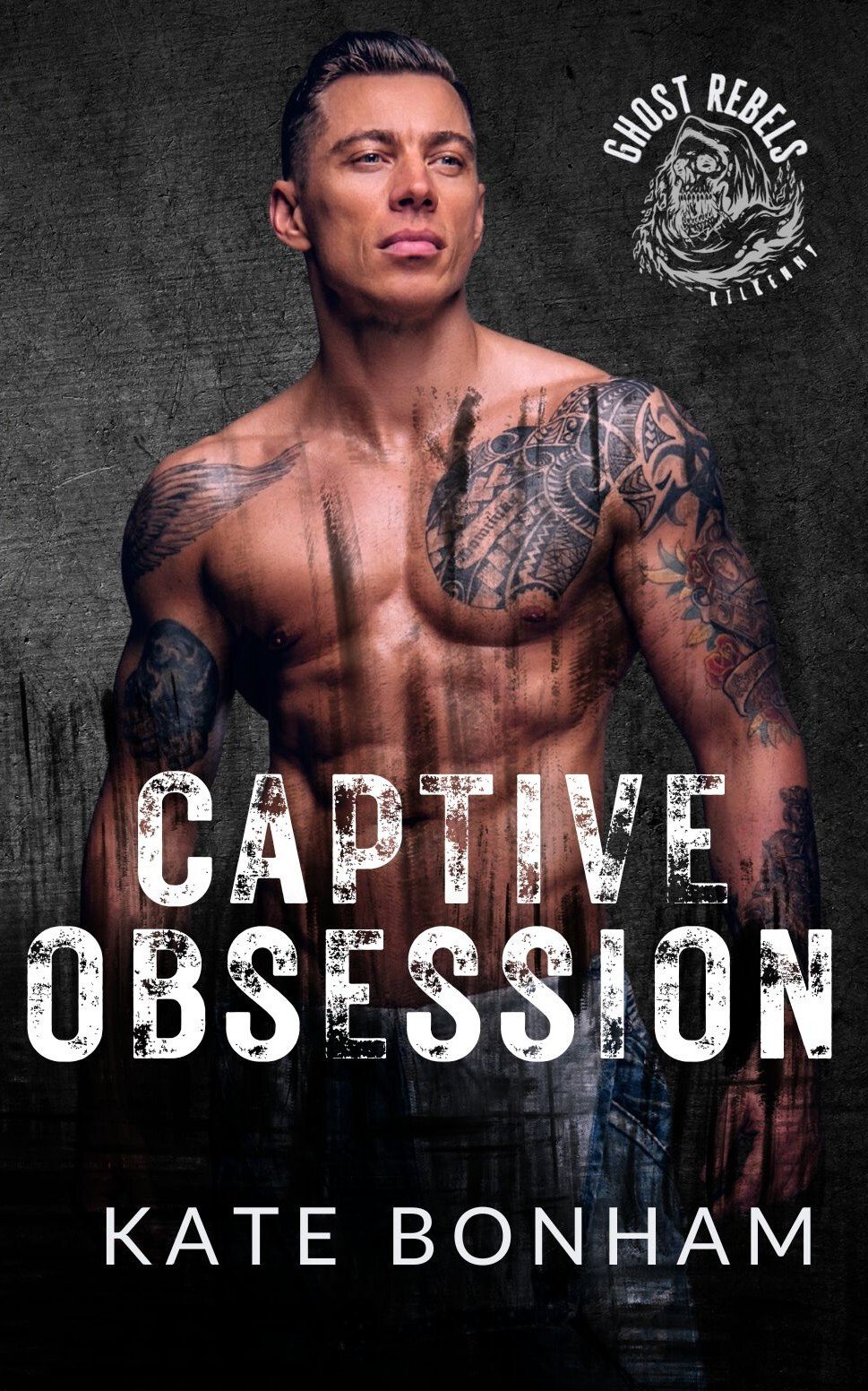 Cover of Captive Obsession (Ghost Rebels MC: Kilkenny Book 8)