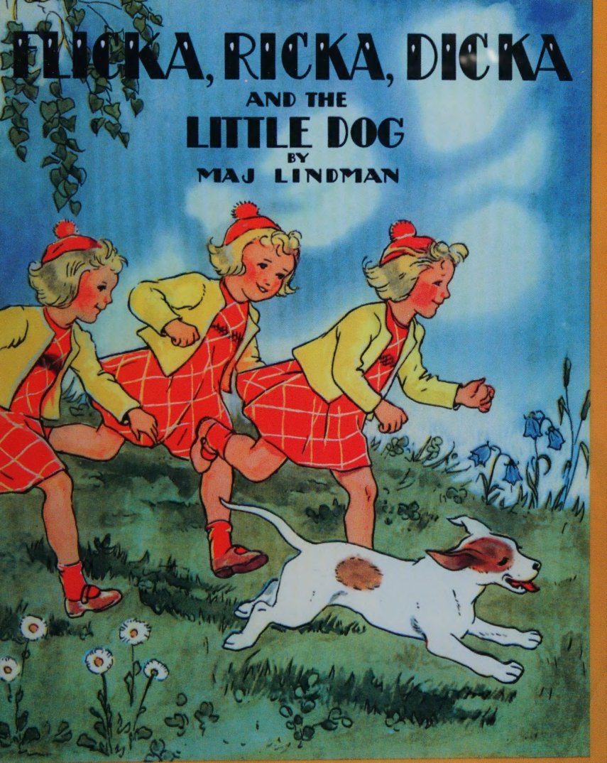 Cover of Flicka, Ricka, Dicka and the little dog