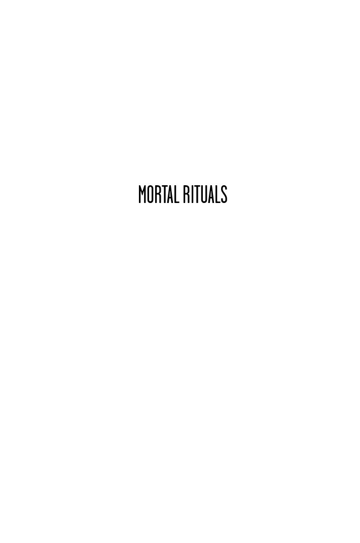 Cover of Mortal Rituals