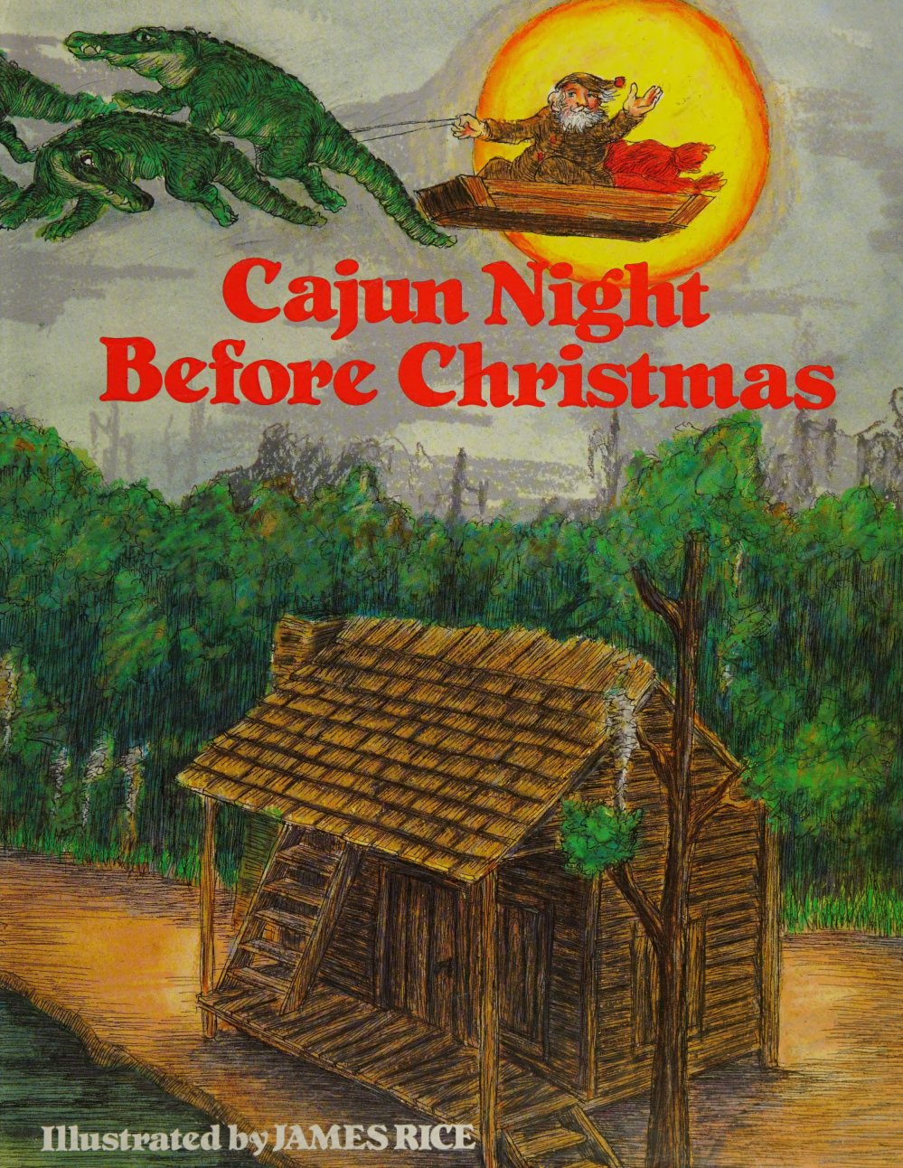 Cover of Cajun night before Christmas