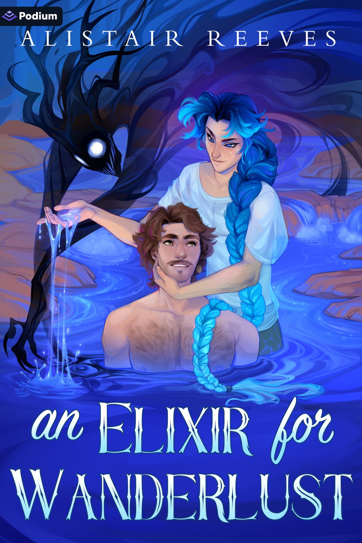 Cover of An Elixir for Wanderlust: A Romantasy (The Rune Tithe Book 3)