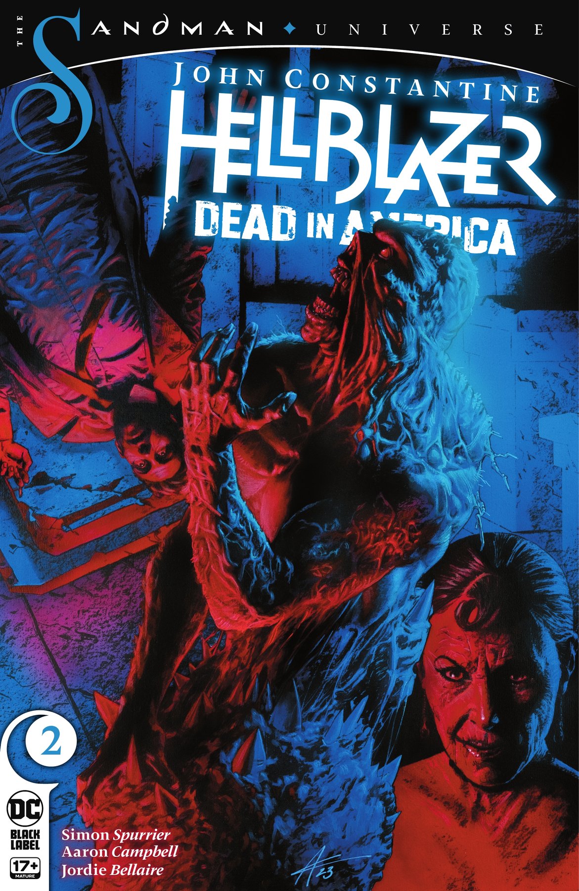 Cover of John Constantine, Hellblazer: Dead in America #2