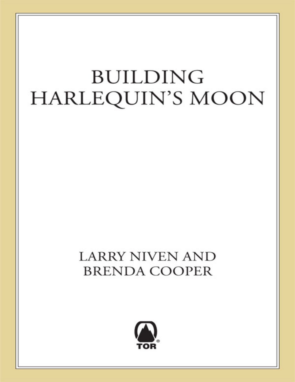 Cover of Building Harlequin's Moon