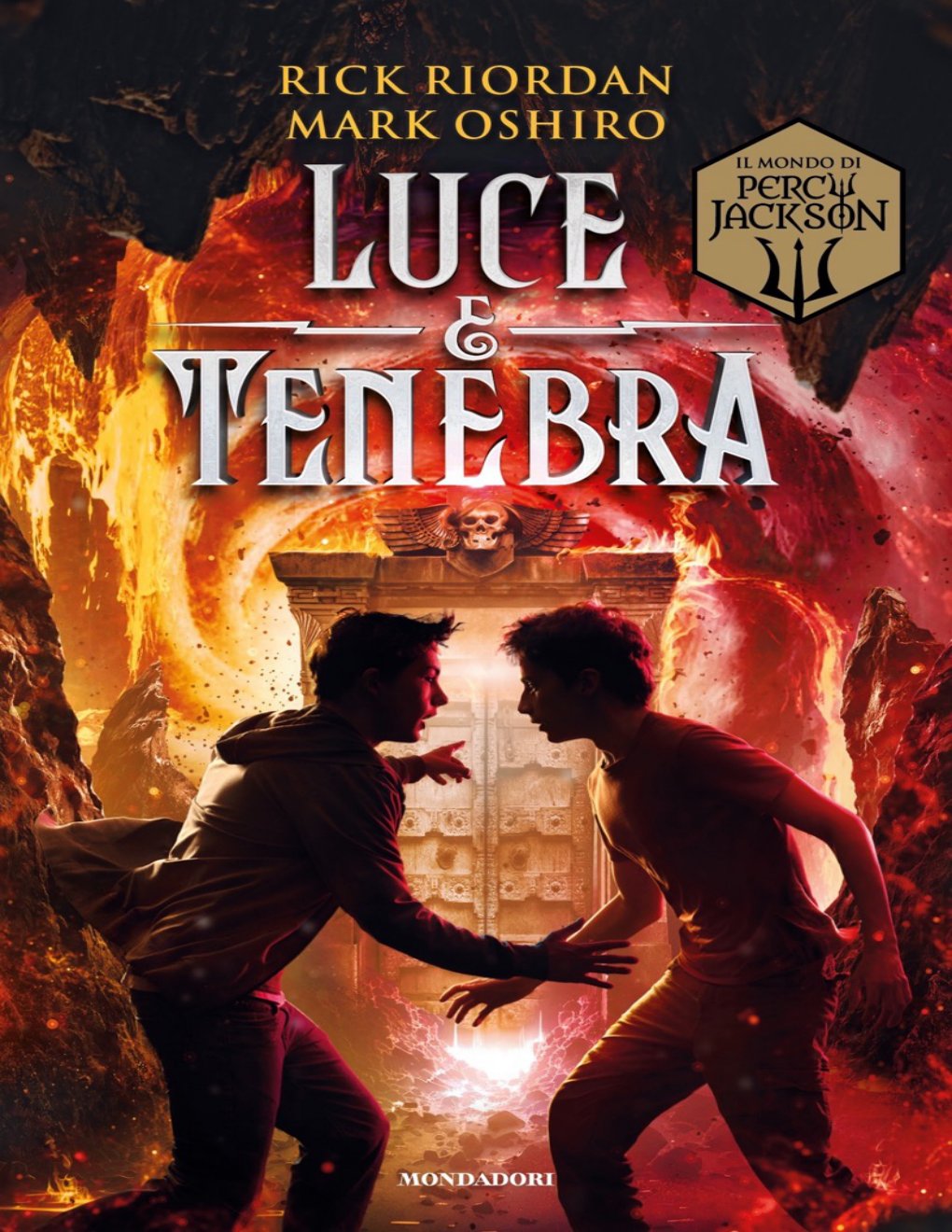 Cover of Luce e tenebra. Dal mondo di Percy Jackson