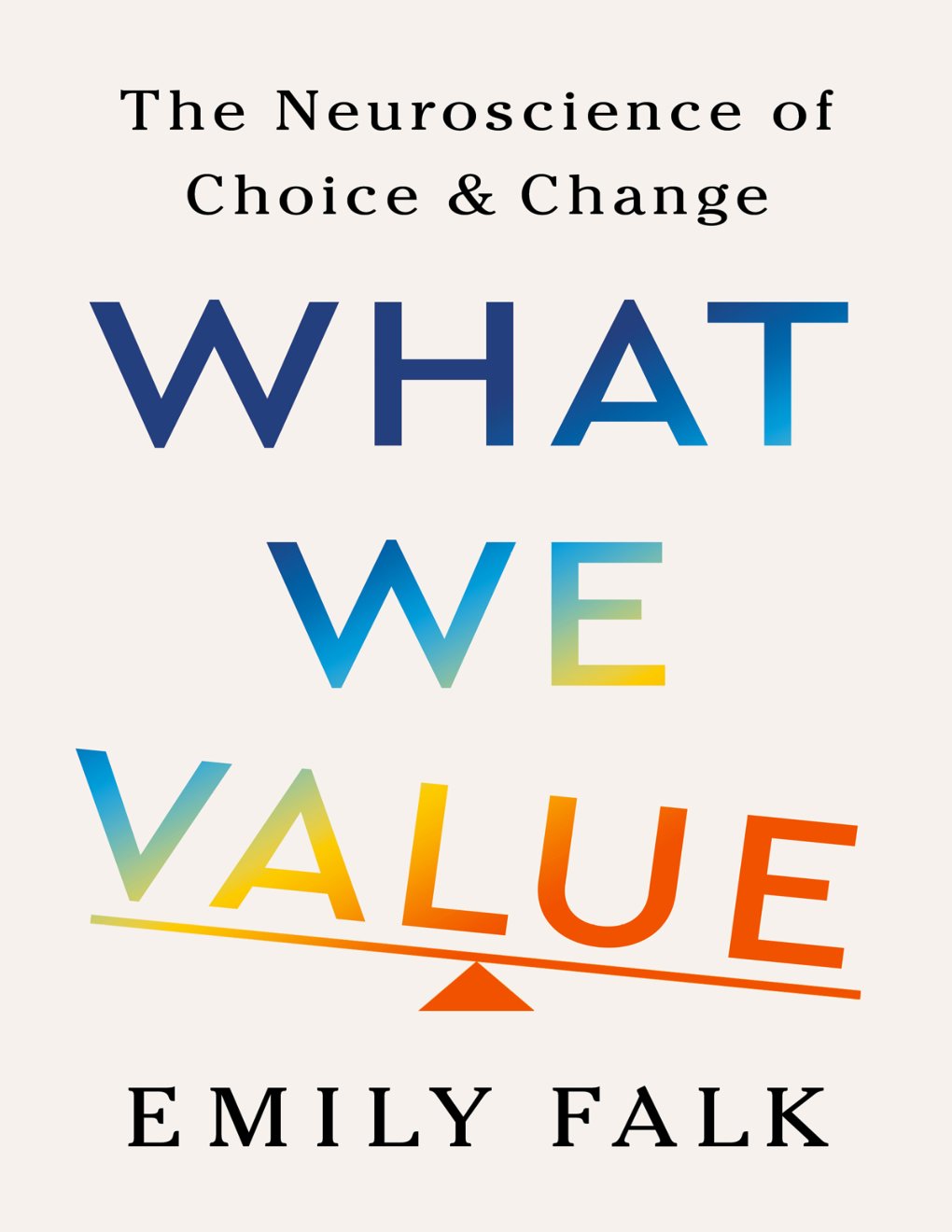 Cover of What We Value