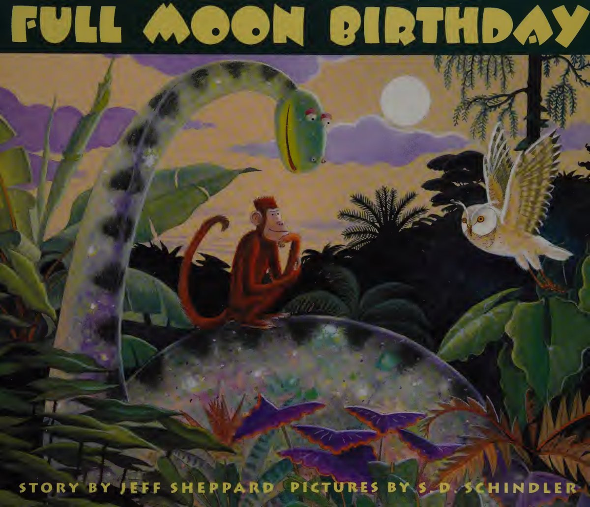 Cover of Full moon birthday