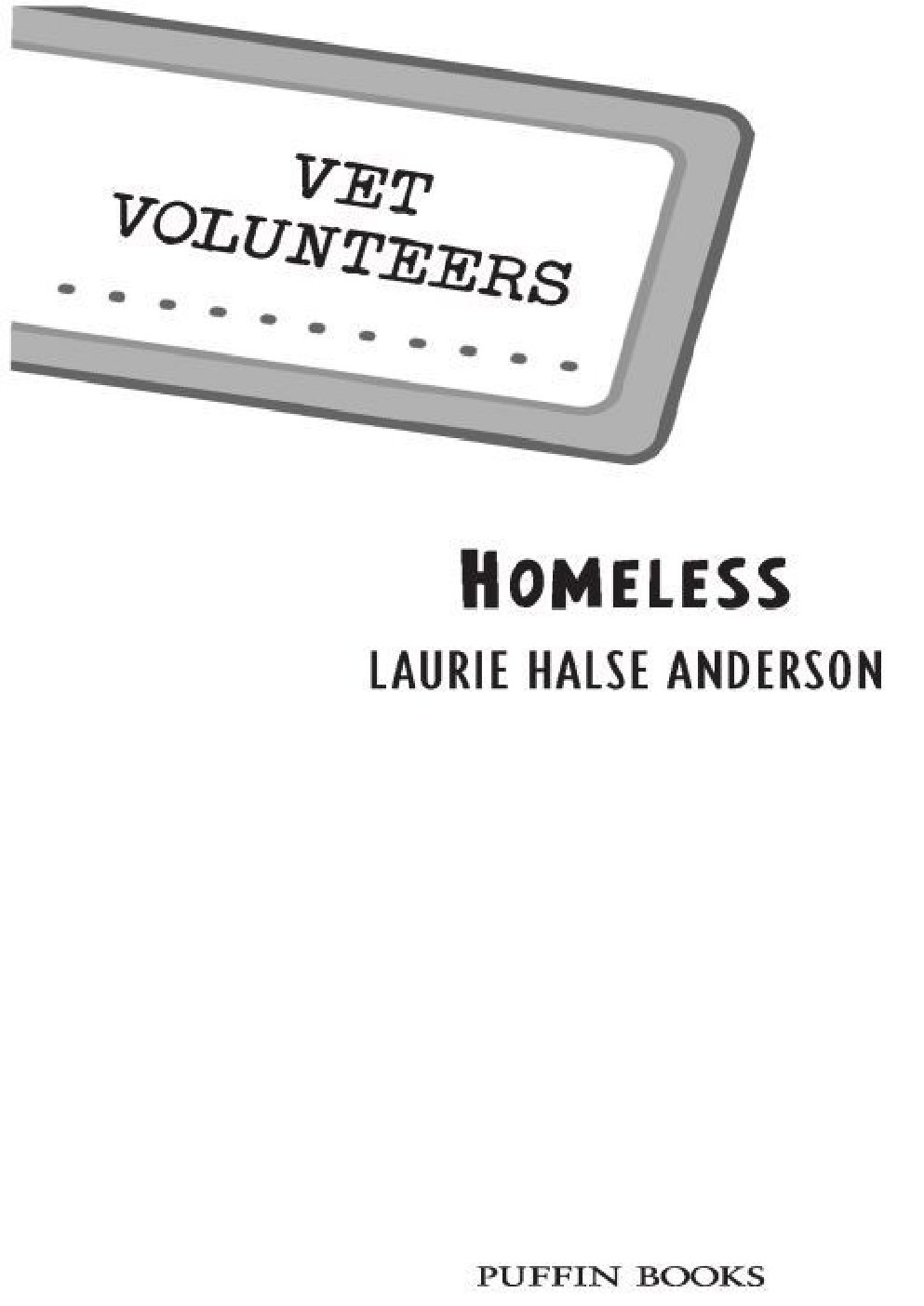Cover of Homeless