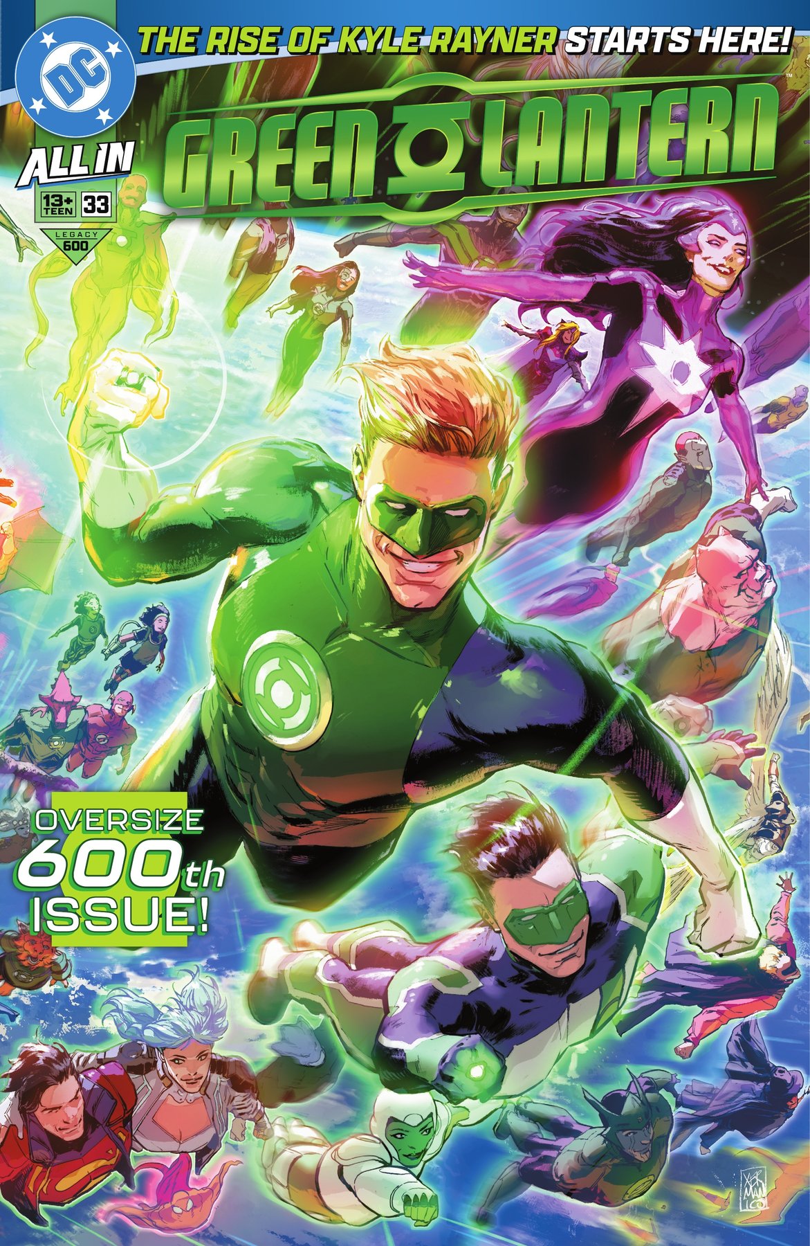 Cover of Green Lantern #33
