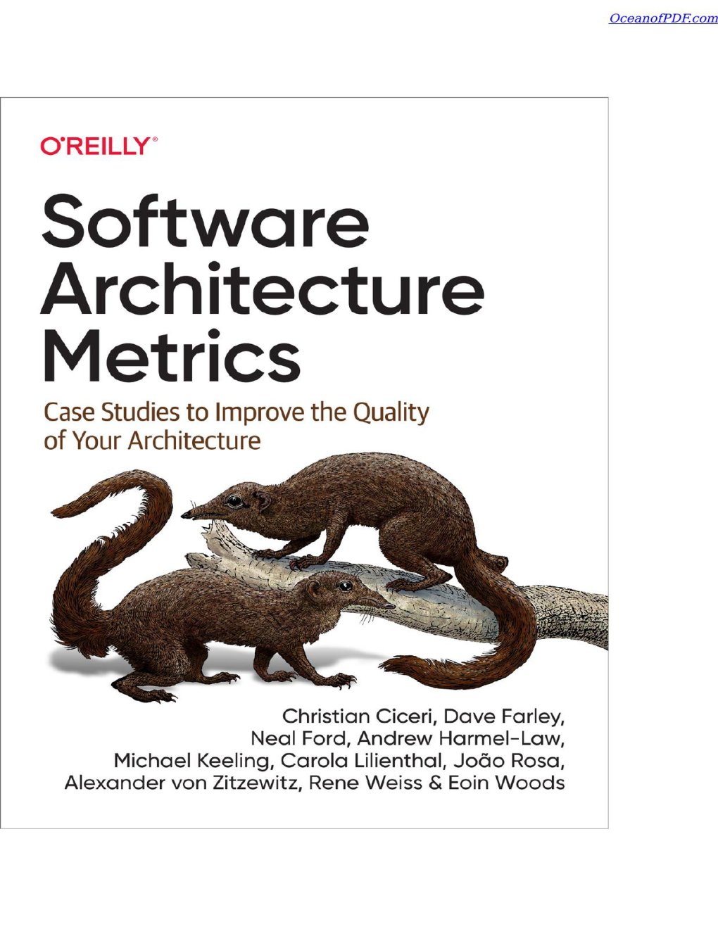 Cover of Software Architecture Metrics