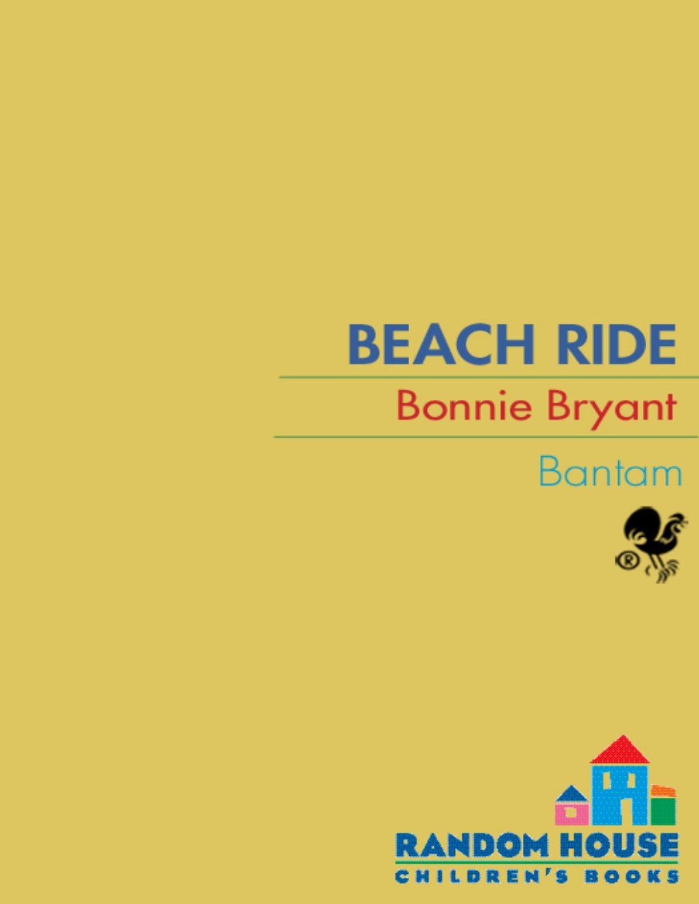 Cover of Beach Ride