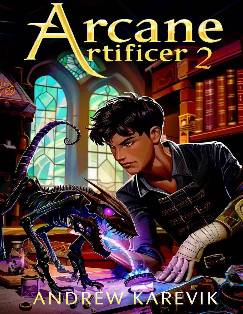 Cover of Arcane Artificer 2: A Crafting LitRPG Fantasy