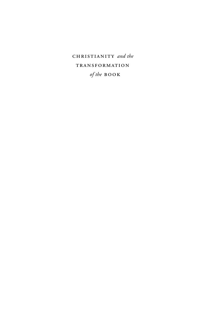 Cover of christianity