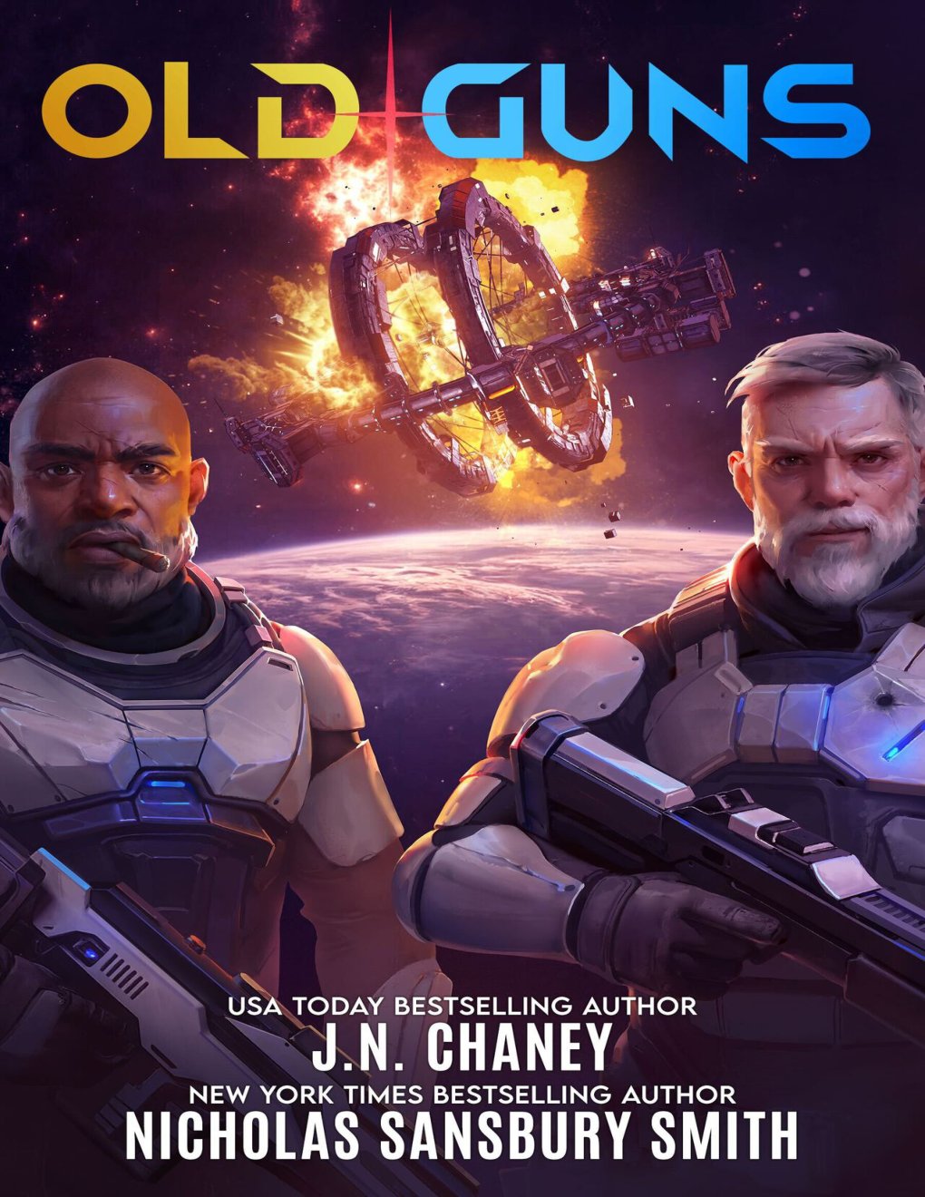 Cover of Old Guns: A Military Sci-Fi Adventure