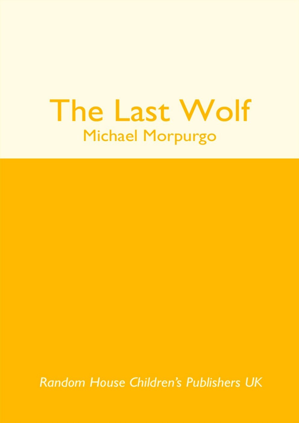 Cover of The Last Wolf