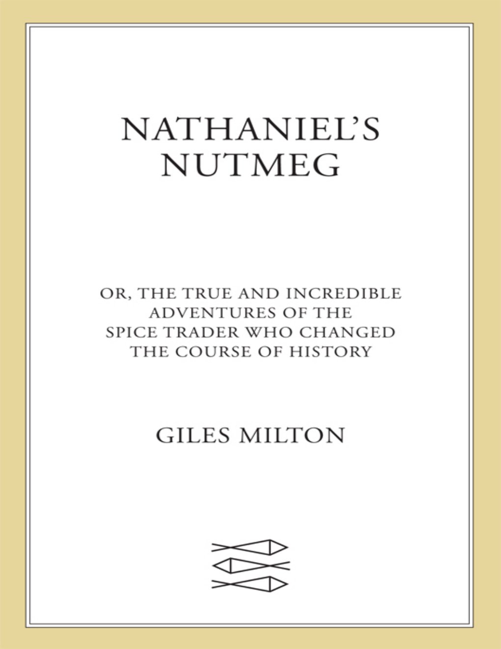 Cover of Nathaniel's Nutmeg (1524)