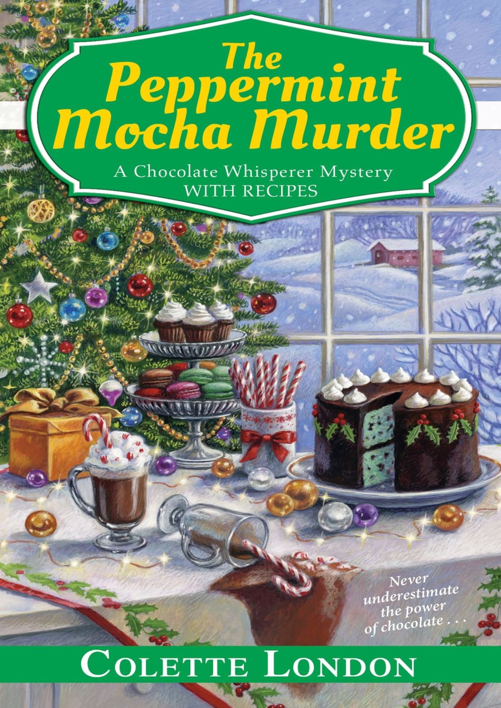 Cover of The Peppermint Mocha Murder