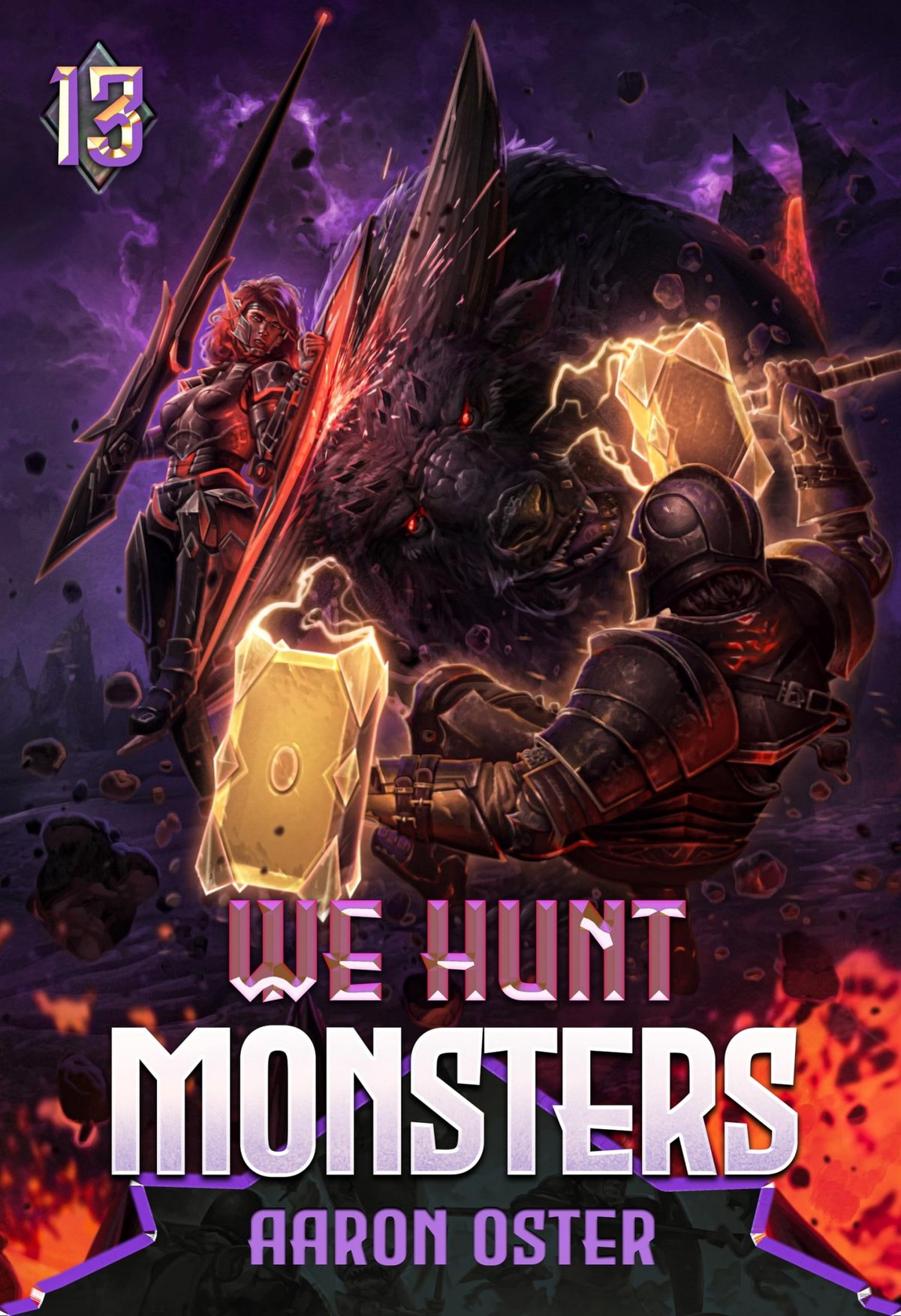 Cover of We Hunt Monsters 13