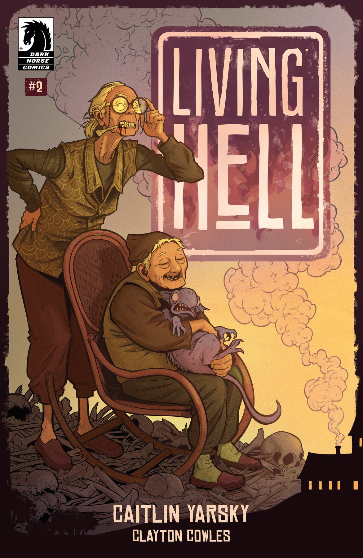 Cover of Living Hell 002 (2025)