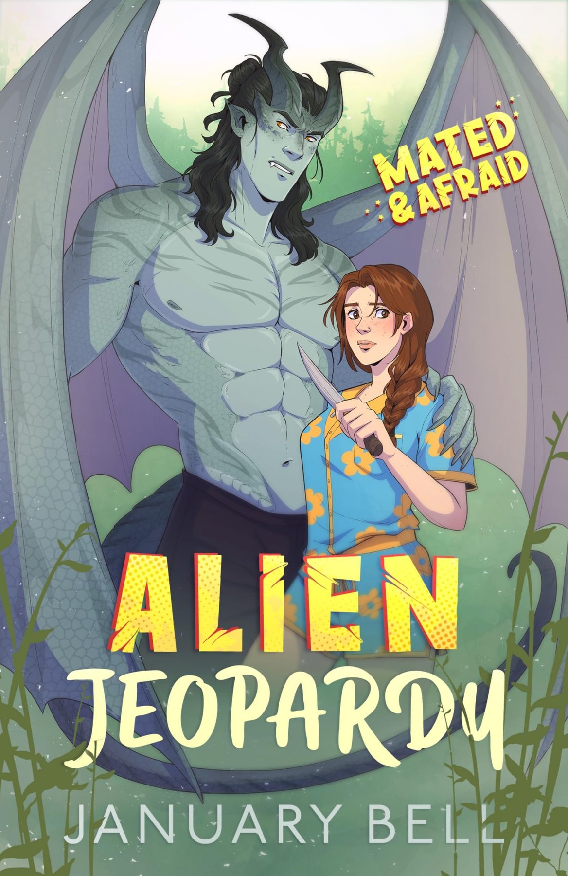 Cover of Alien Jeopardy (Mated & Afraid Book 1)