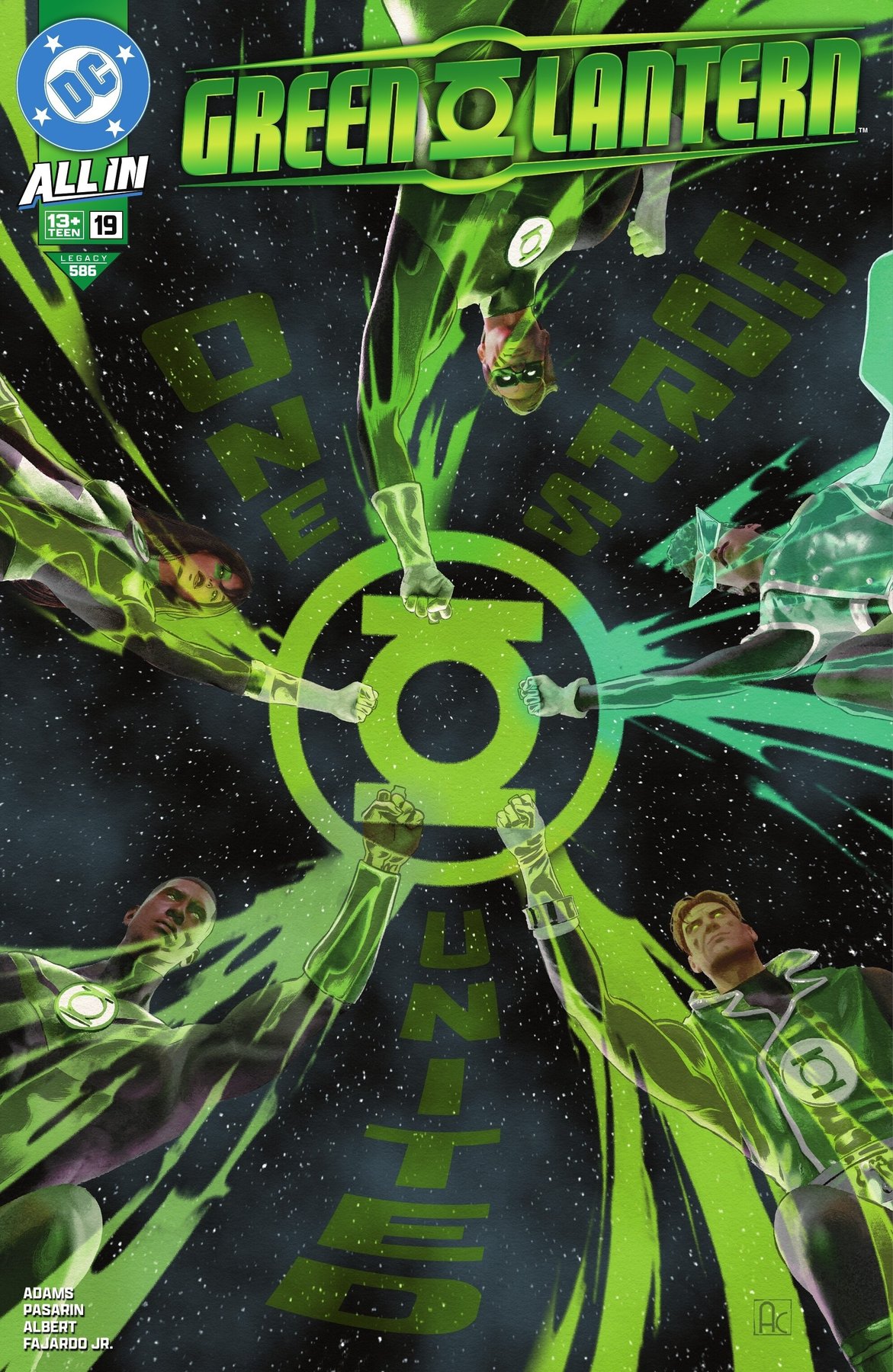Cover of Green Lantern 019 (2025)